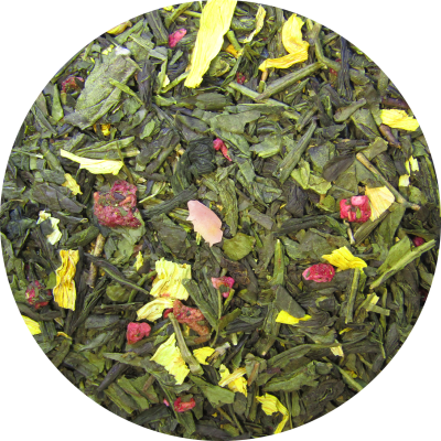 Sunny Day tea Ceai verde aromat pentru un ceai sau mai multe ceaiuri mereu noi pentru ca sunt sanatoase