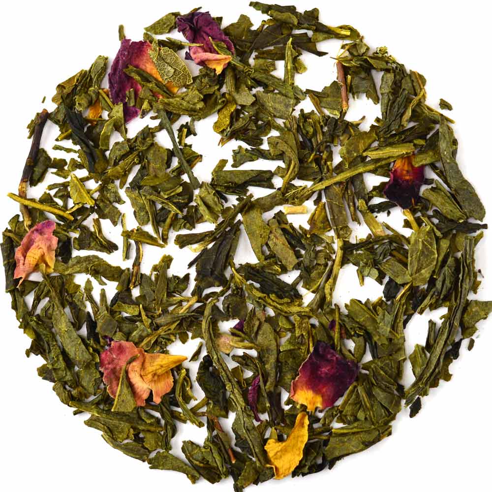 Sencha Japanese Cherry tea Ceai verde aromat pentru un ceai sau mai multe ceaiuri mereu noi pentru ca sunt sanatoase