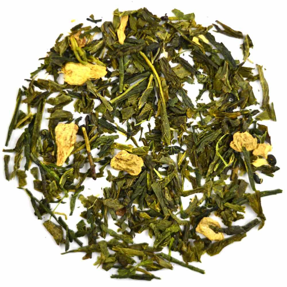 Sencha Ginger tea Ceai verde aromat pentru un ceai sau mai multe ceaiuri mereu noi pentru ca sunt sanatoase