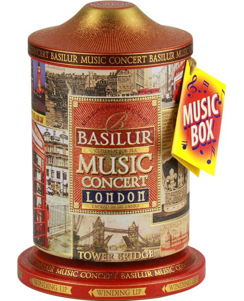 CEAI BASILUR MUSIC CONCERT LONDON 100G Cadouri Seturi Ceai pentru un ceai sau mai multe ceaiuri mereu noi pentru ca sunt sanatoase