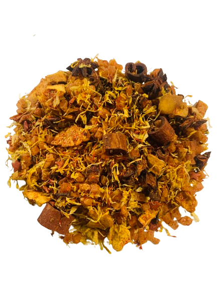 New Cinnamon Mango N’ Friends - amestec tradițional de ceai Amestec fructe aromat si ceai sanatos